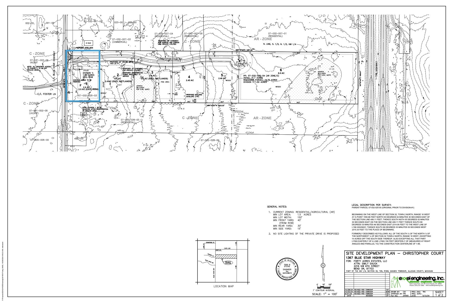 Lot 1 Christopher Lane South Haven MI 49090