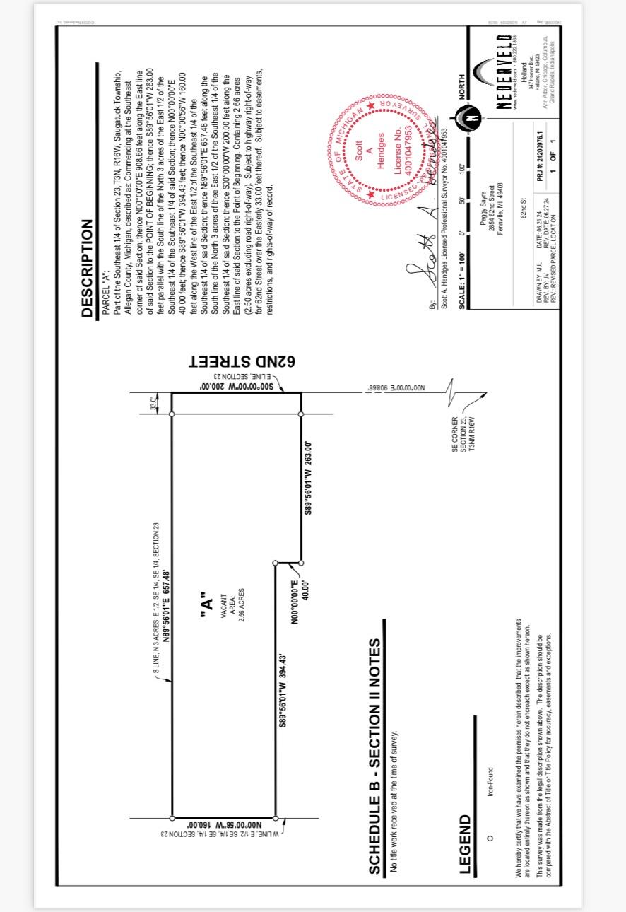 2846 62nd Street Fennville MI 49408