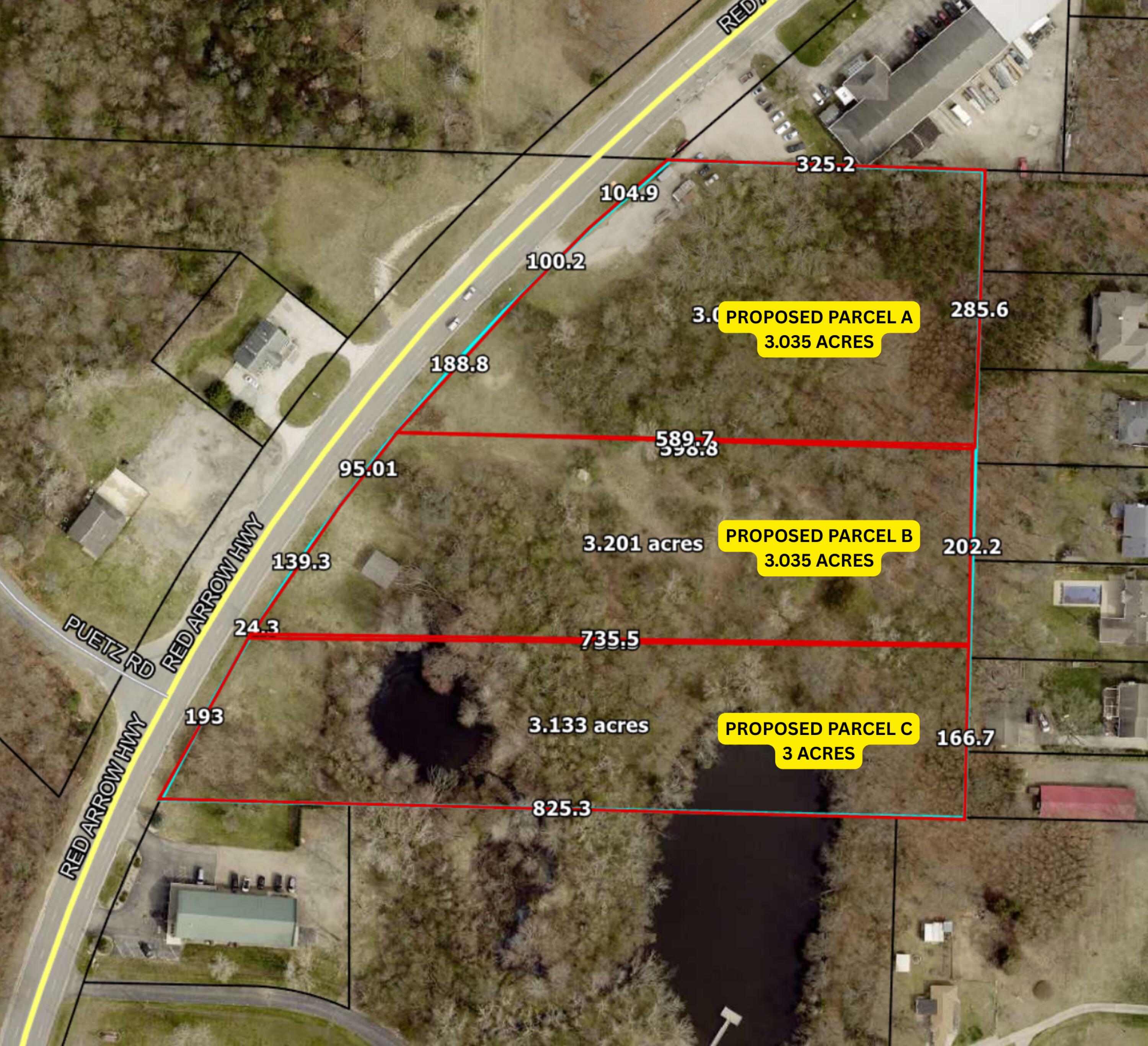 5363 Red Arrow Highway, Parcel C Stevensville MI 49127