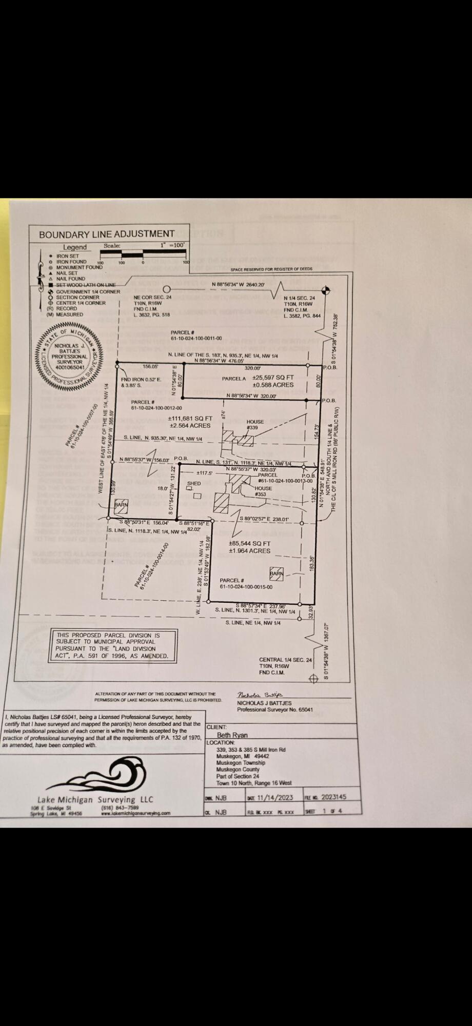 S Mill Iron Road Muskegon MI 49442