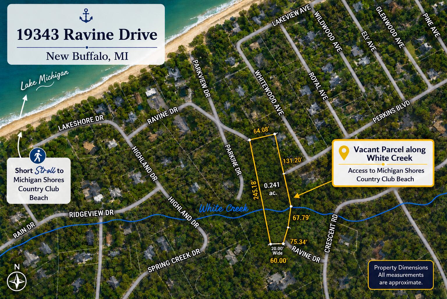 19343 Ravine Drive New Buffalo MI 49117