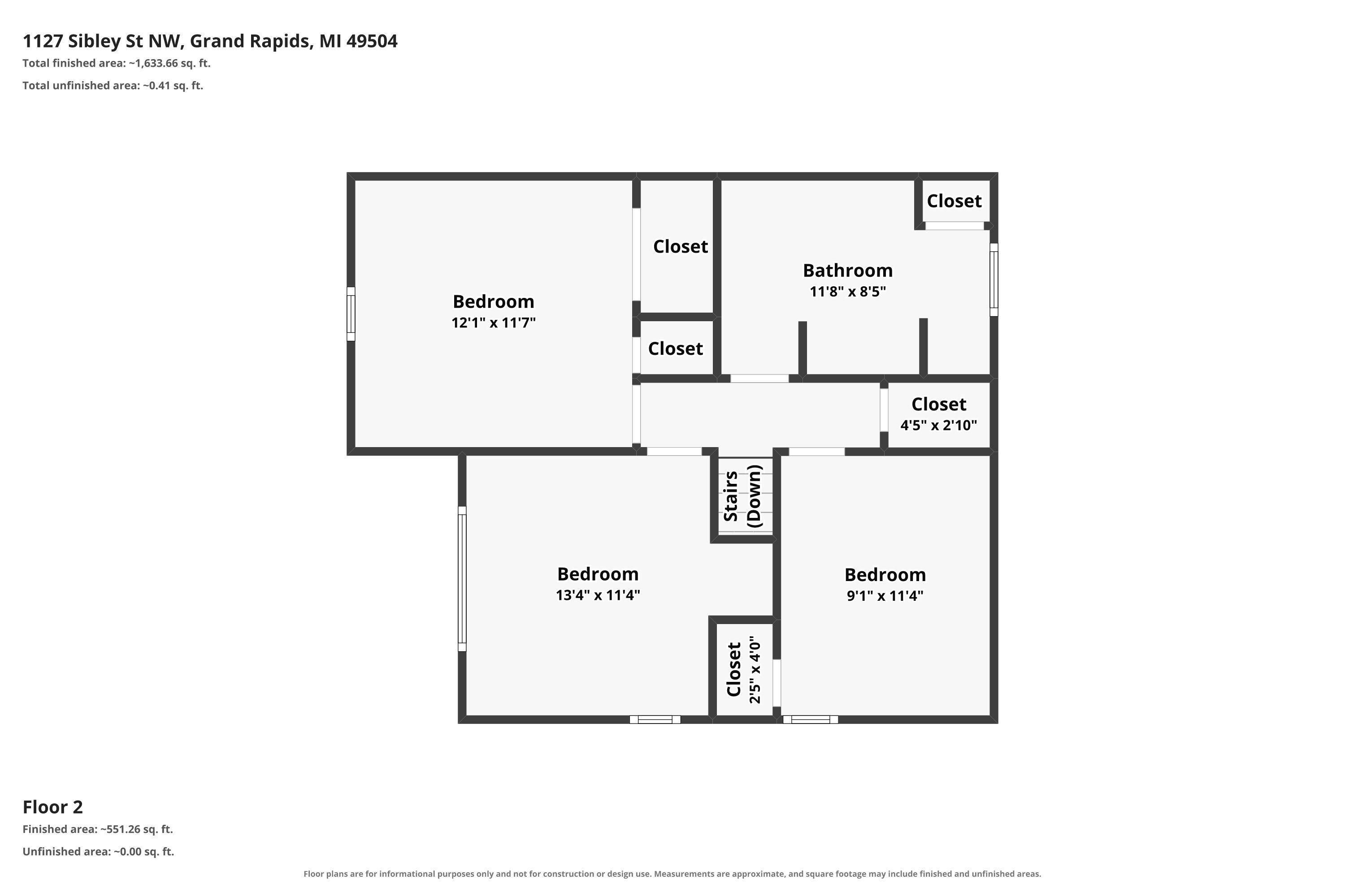 1127 Sibley Street NW Grand Rapids MI 49504