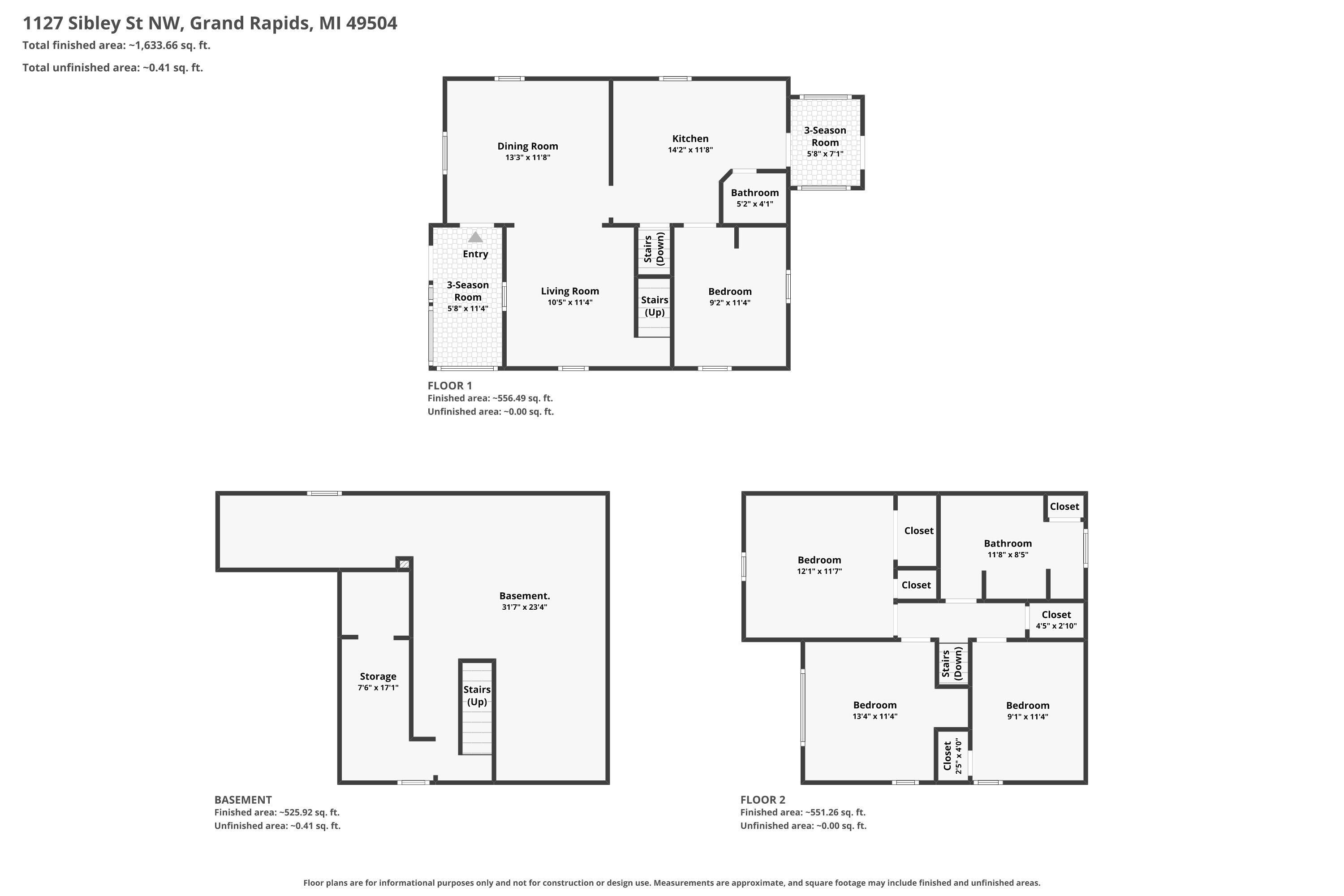 1127 Sibley Street NW Grand Rapids MI 49504