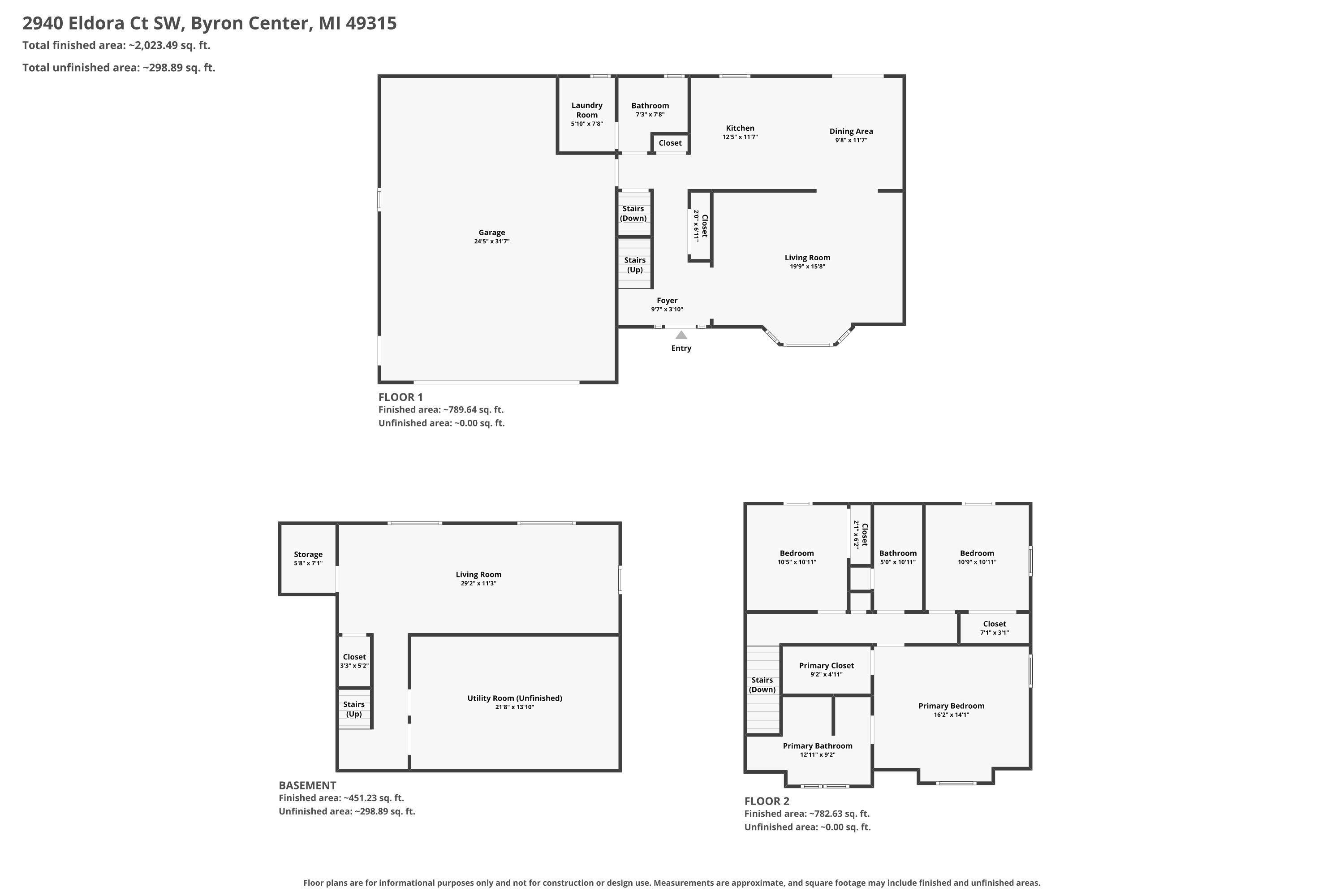 2940 Eldora Court SW Byron Center MI 49315
