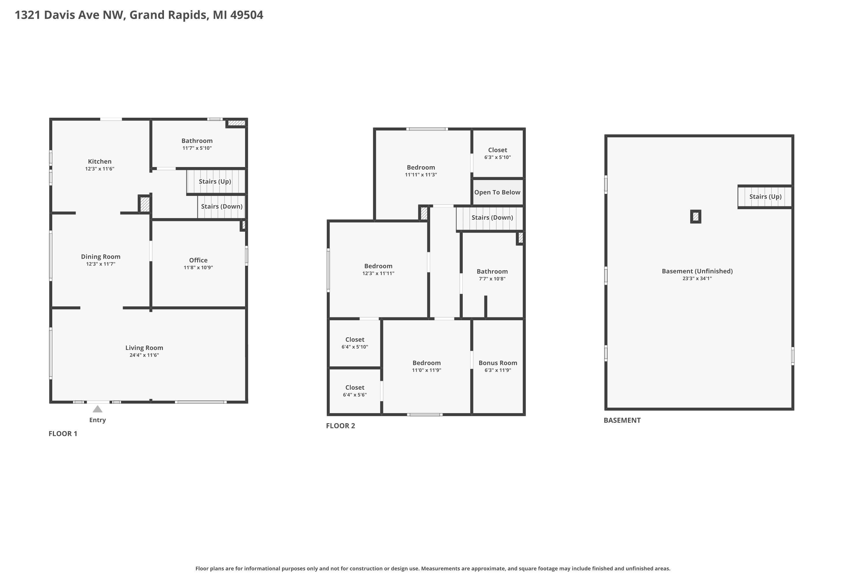 1321 Davis Avenue NW Grand Rapids MI 49504
