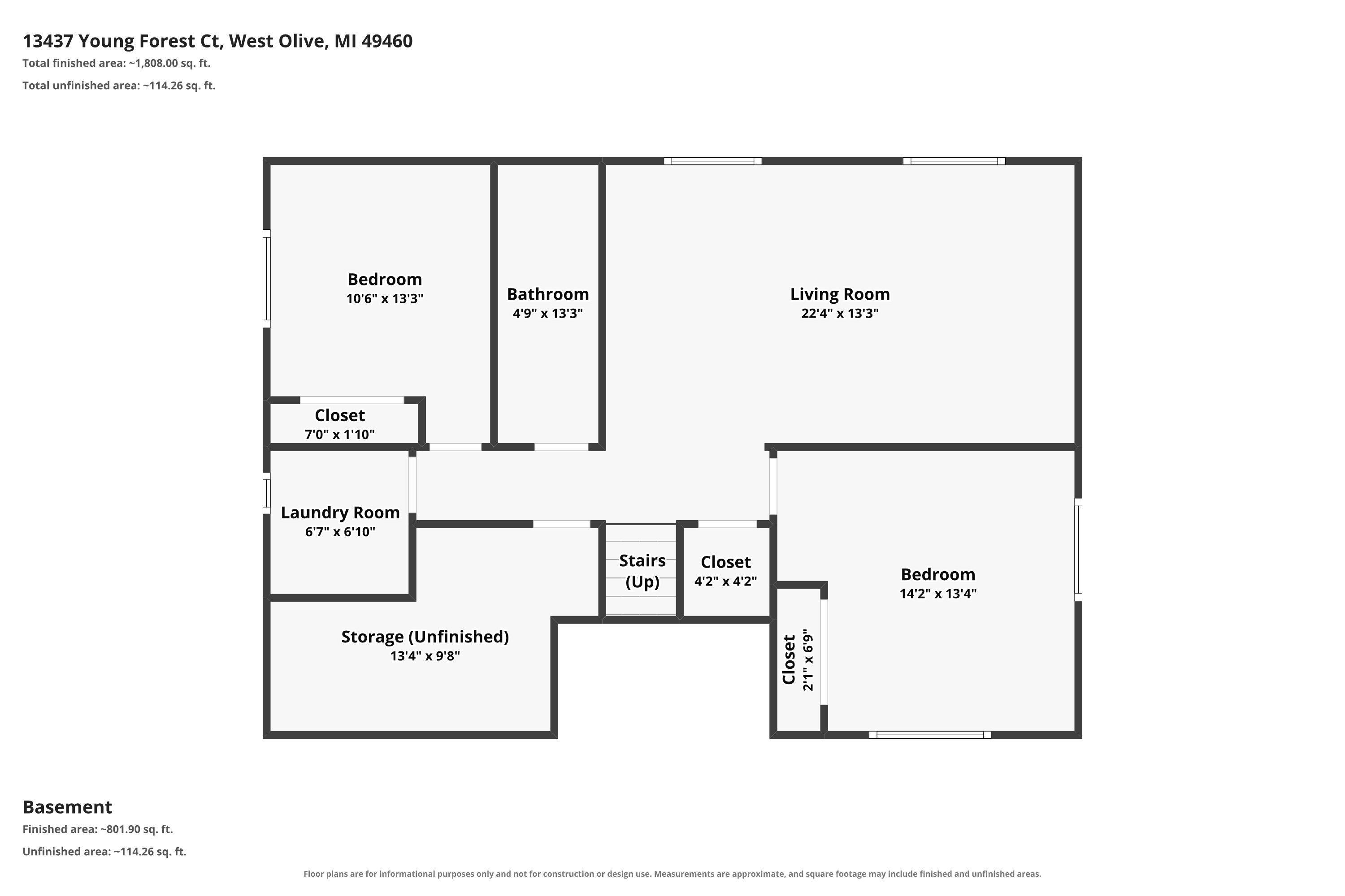 13437 Young Forest Court West Olive MI 49460