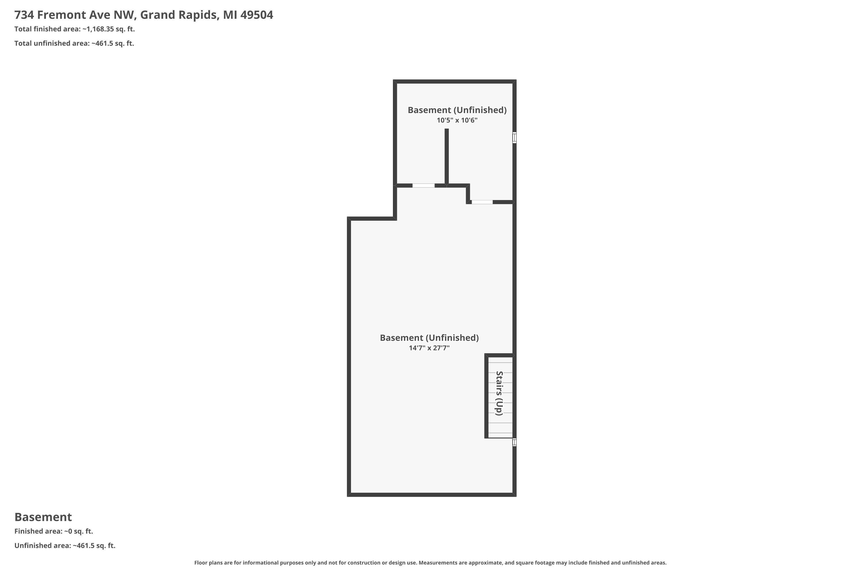 734 Fremont Avenue NW Grand Rapids MI 49504