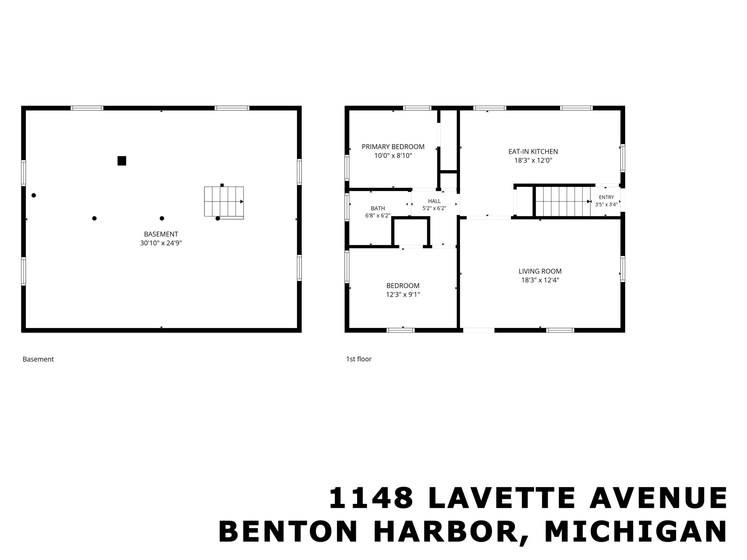 1148 Lavette Avenue Benton Harbor MI 49022