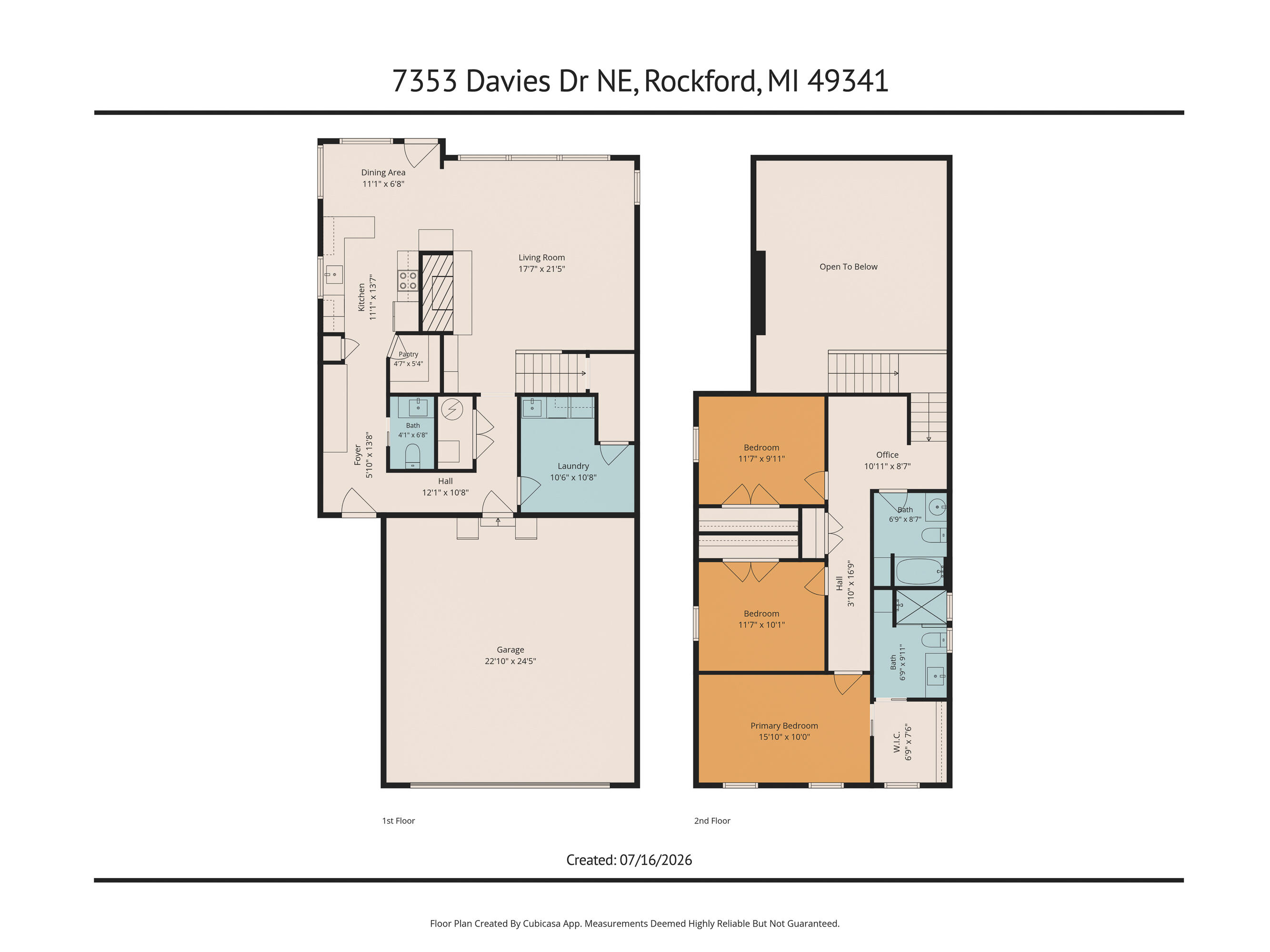 7353 Davies Drive NE Rockford MI 49341