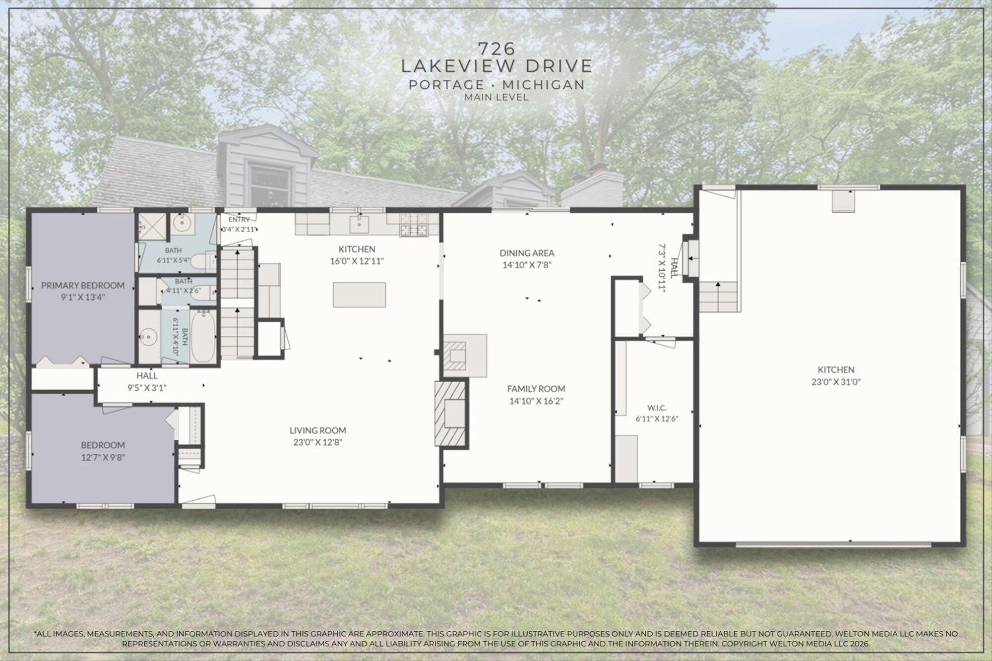 726 Lakeview Drive Portage MI 49002