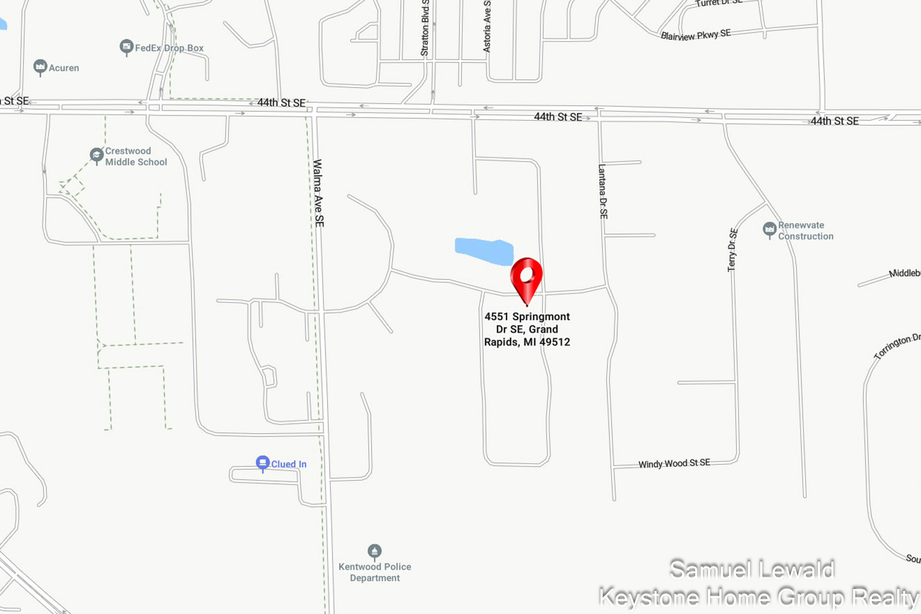 4551 Springmont Drive SE Grand Rapids MI 49512