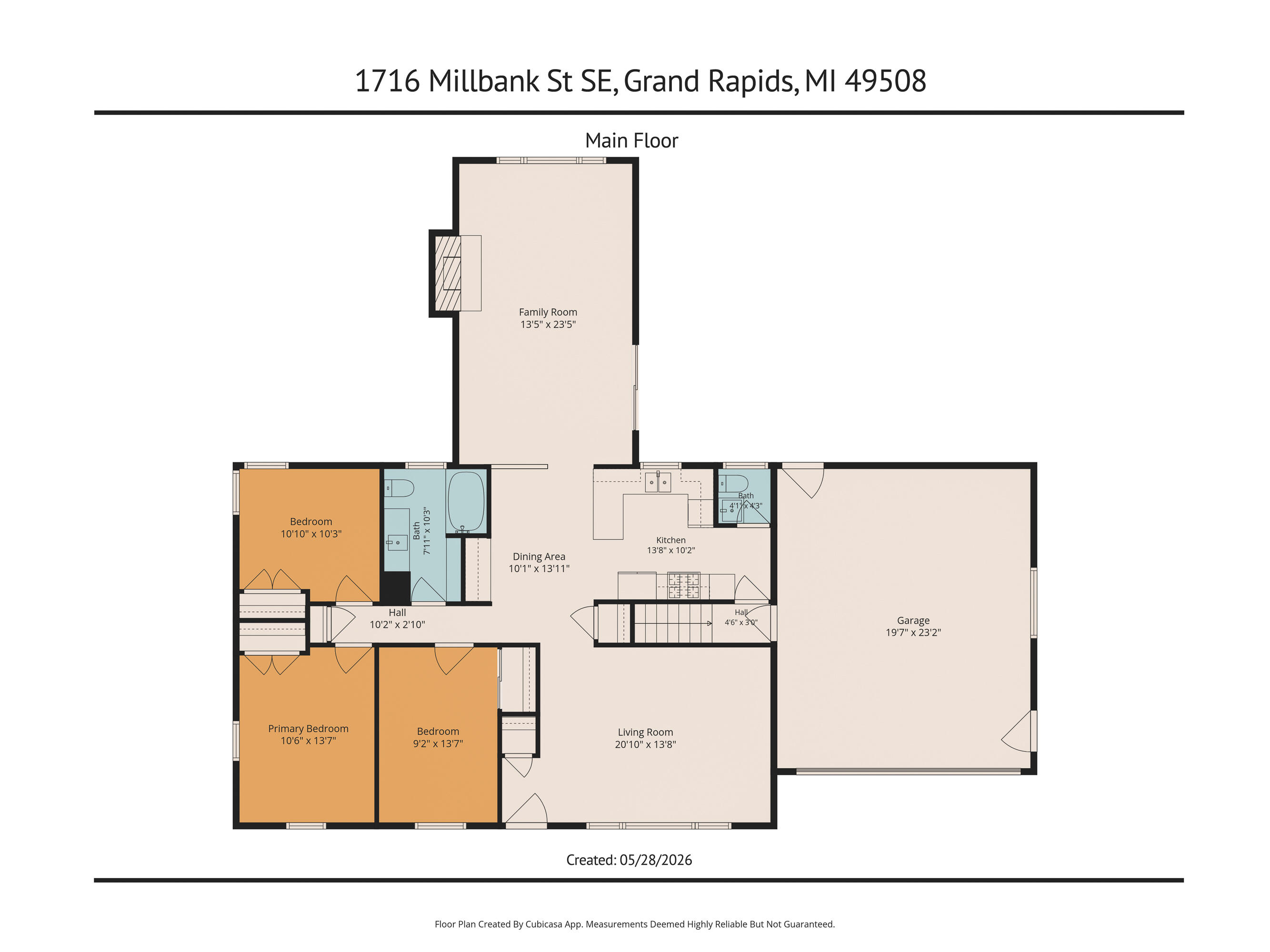 1716 Millbank Street SE Grand Rapids MI 49508