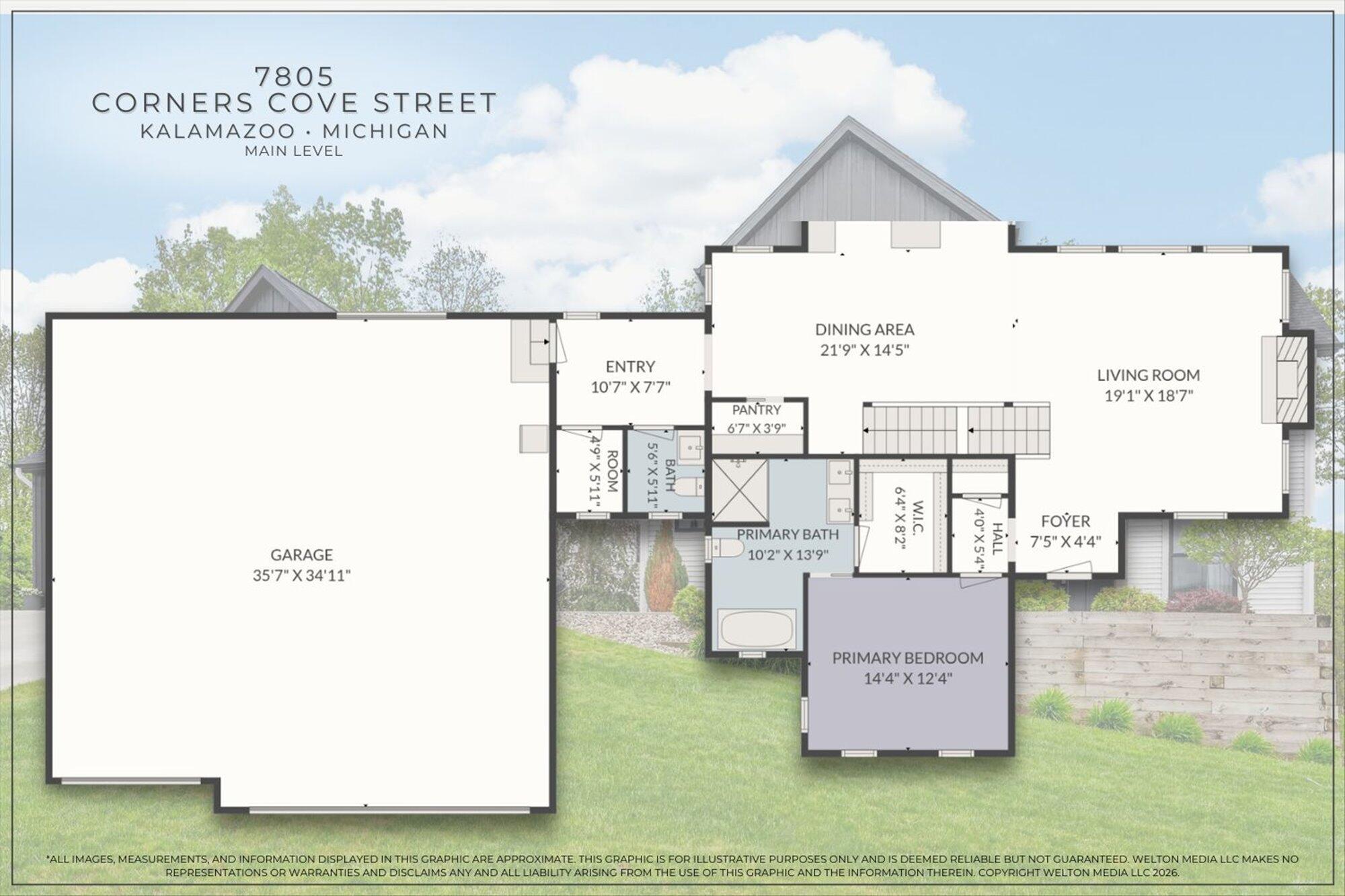 7805 Corners Cove Street Kalamazoo MI 49009