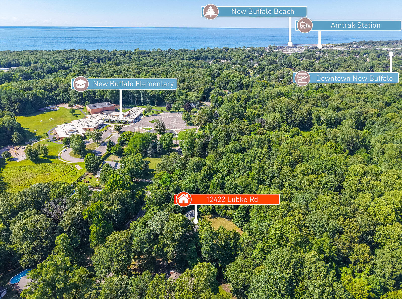 12422 Lubke Road New Buffalo MI 49117