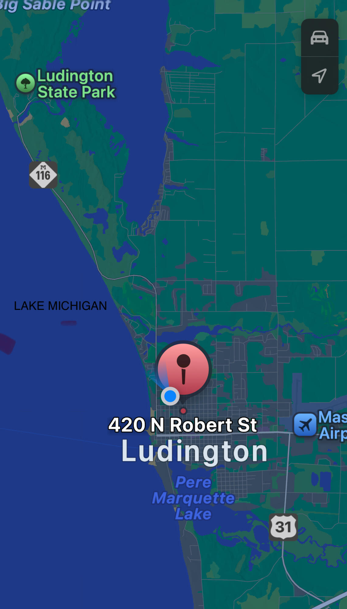 420 N Robert Street Ludington MI 49431