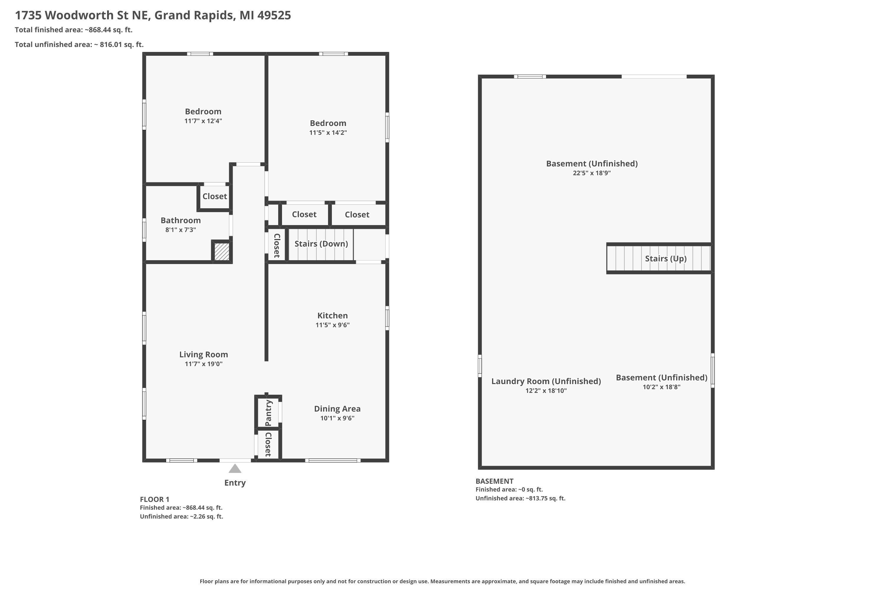 1735 Woodworth Street NE Grand Rapids MI 49525