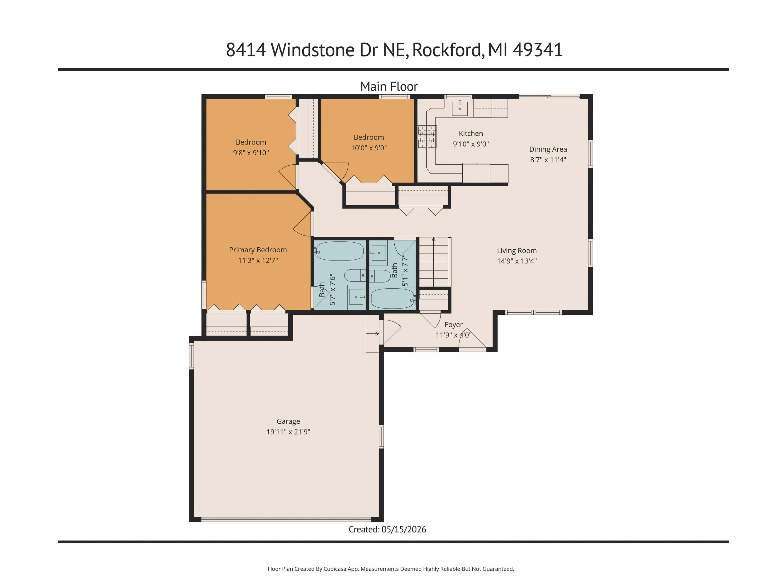 8414 Windstone Drive NE Rockford MI 49341