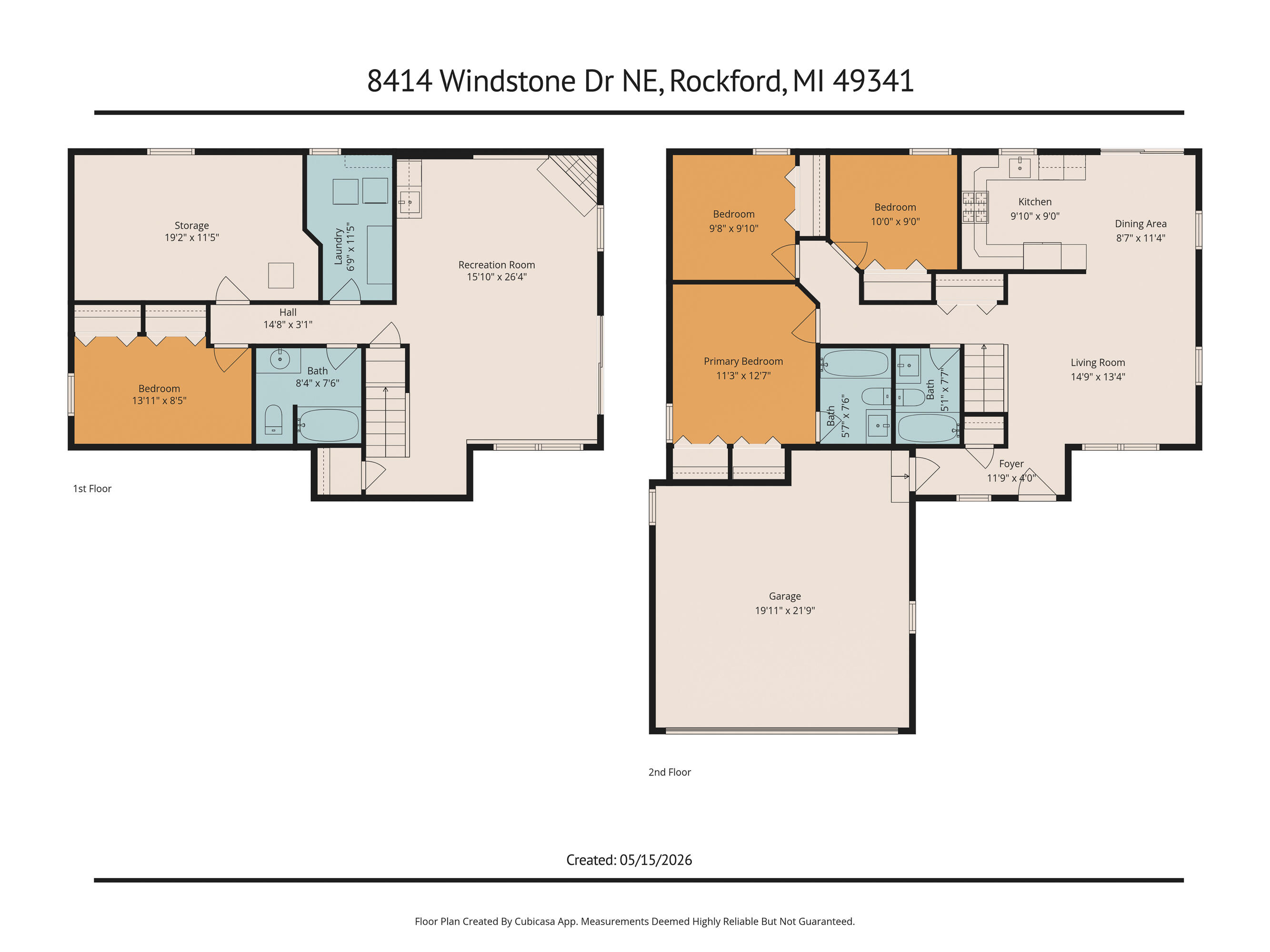 8414 Windstone Drive NE Rockford MI 49341