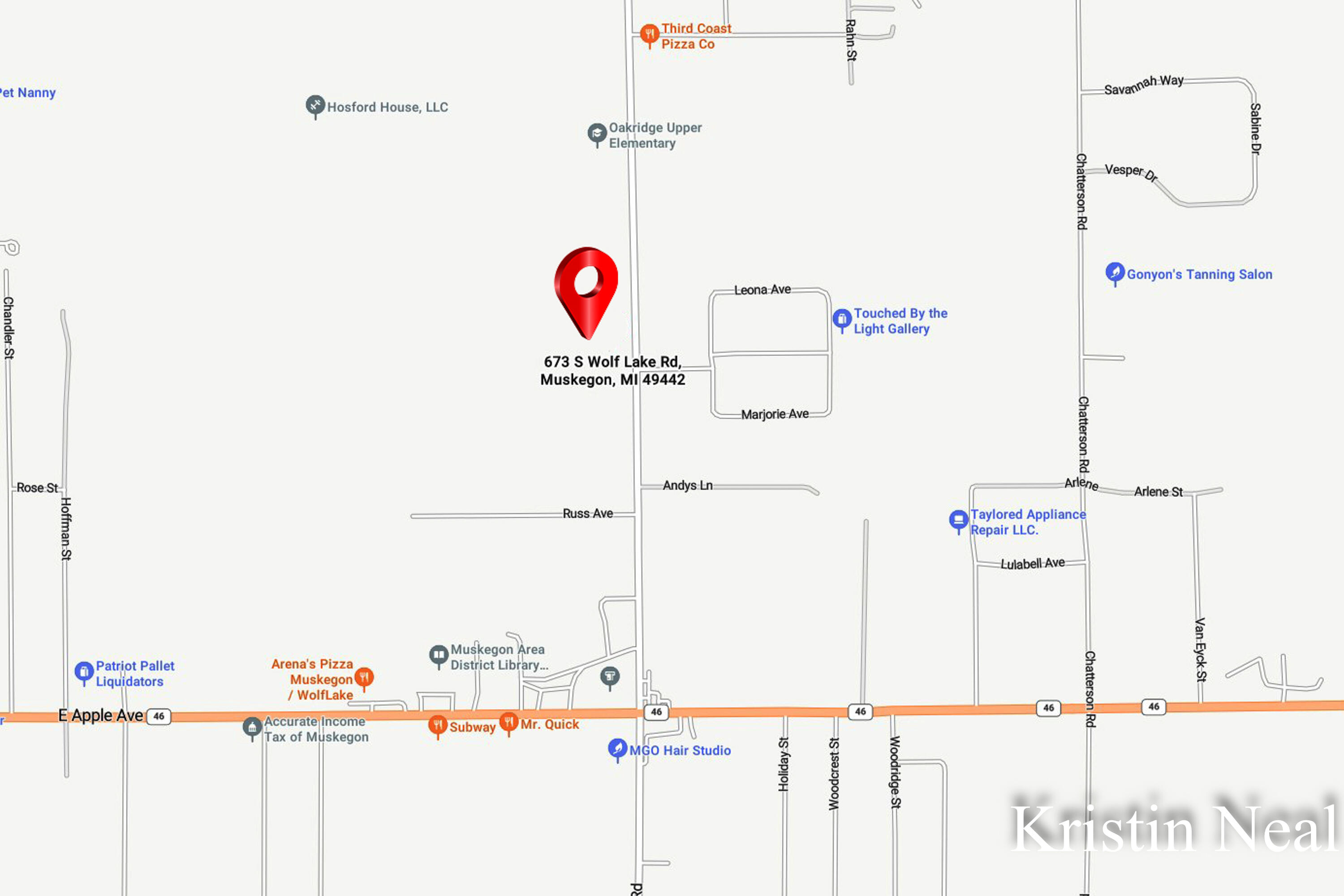 673 S Wolf Lake Road Muskegon MI 49442