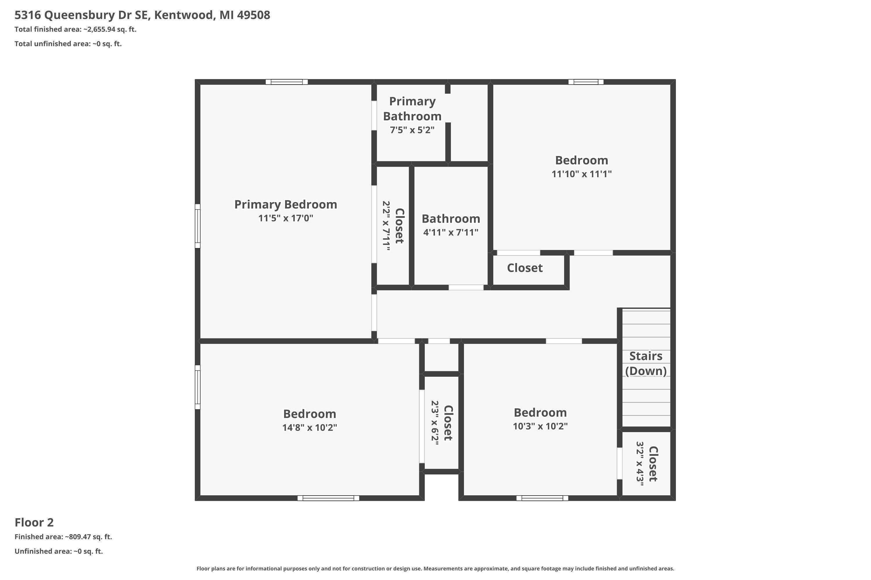5316 Queensbury Drive SE Grand Rapids MI 49508