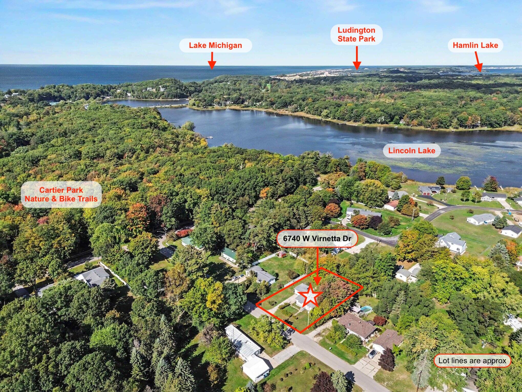6740 W Virnetta Drive Ludington MI 49431