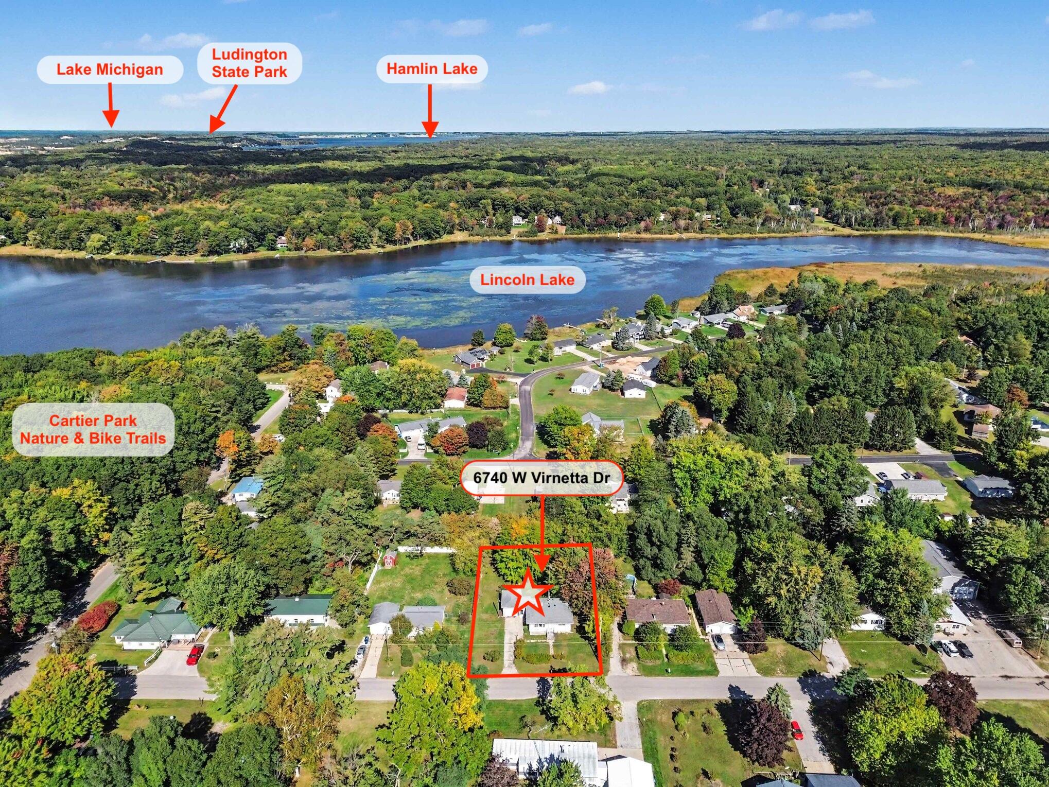 6740 W Virnetta Drive Ludington MI 49431