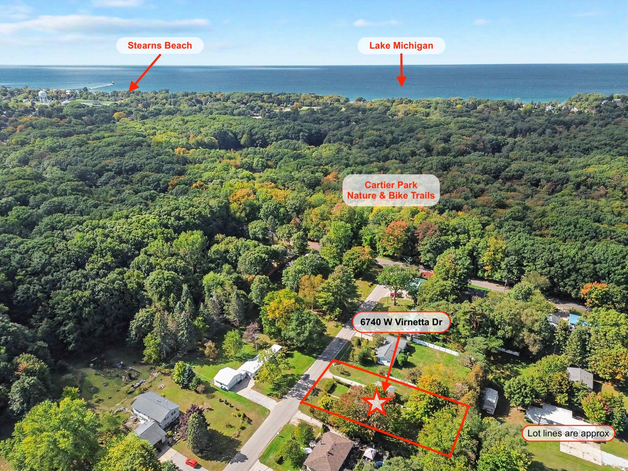 6740 W Virnetta Drive Ludington MI 49431