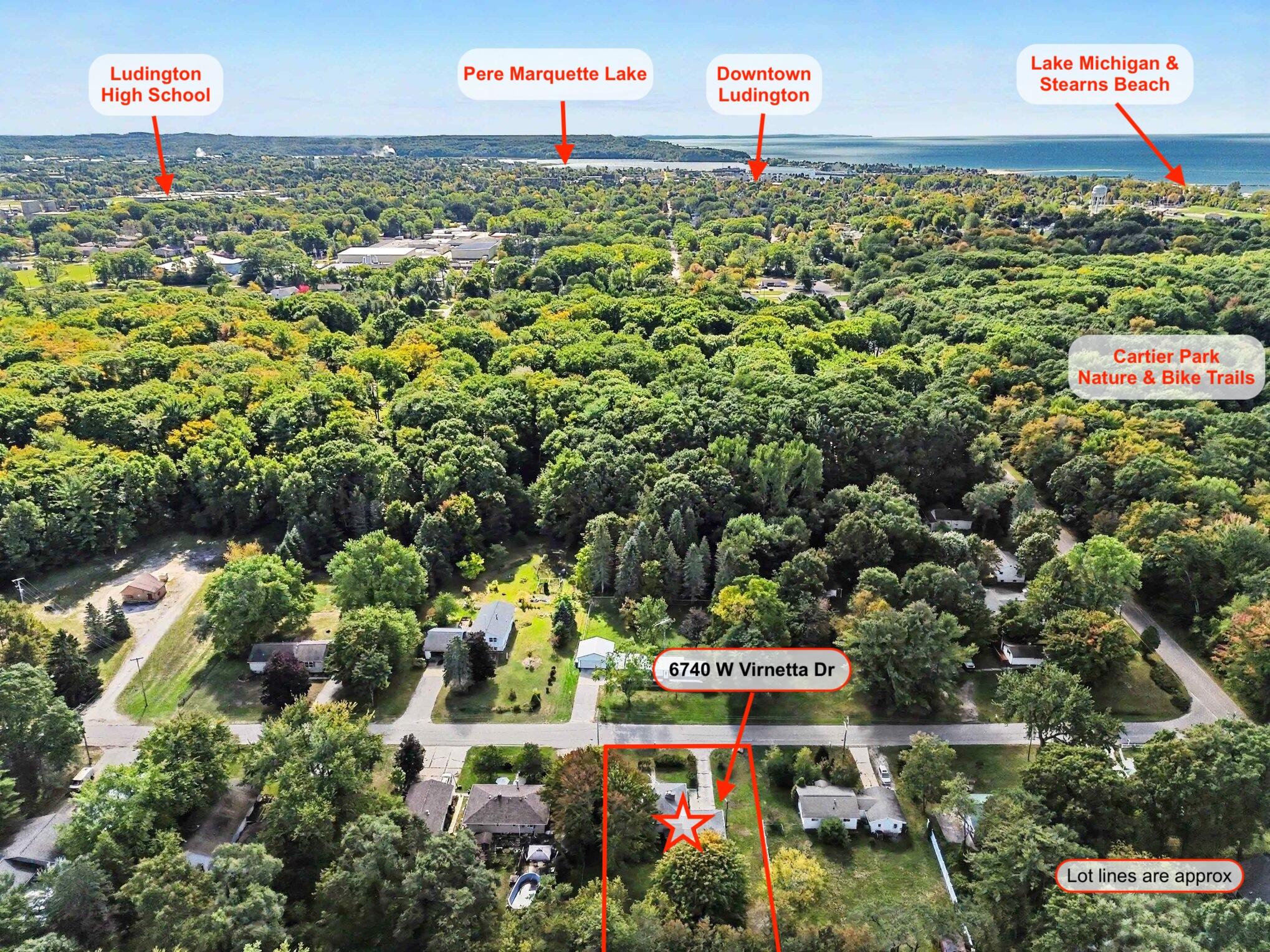 6740 W Virnetta Drive Ludington MI 49431