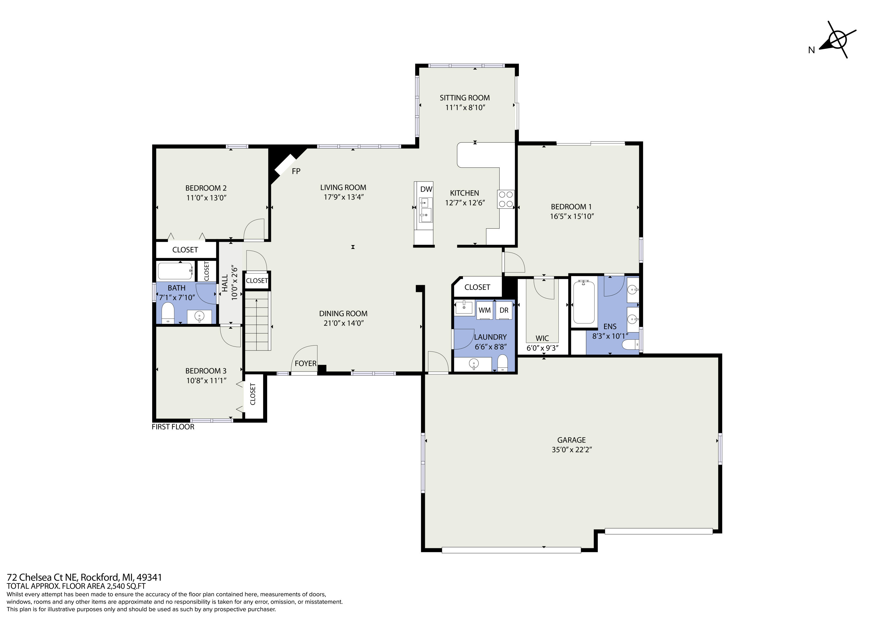 72 Chelsea Court NE Rockford MI 49341