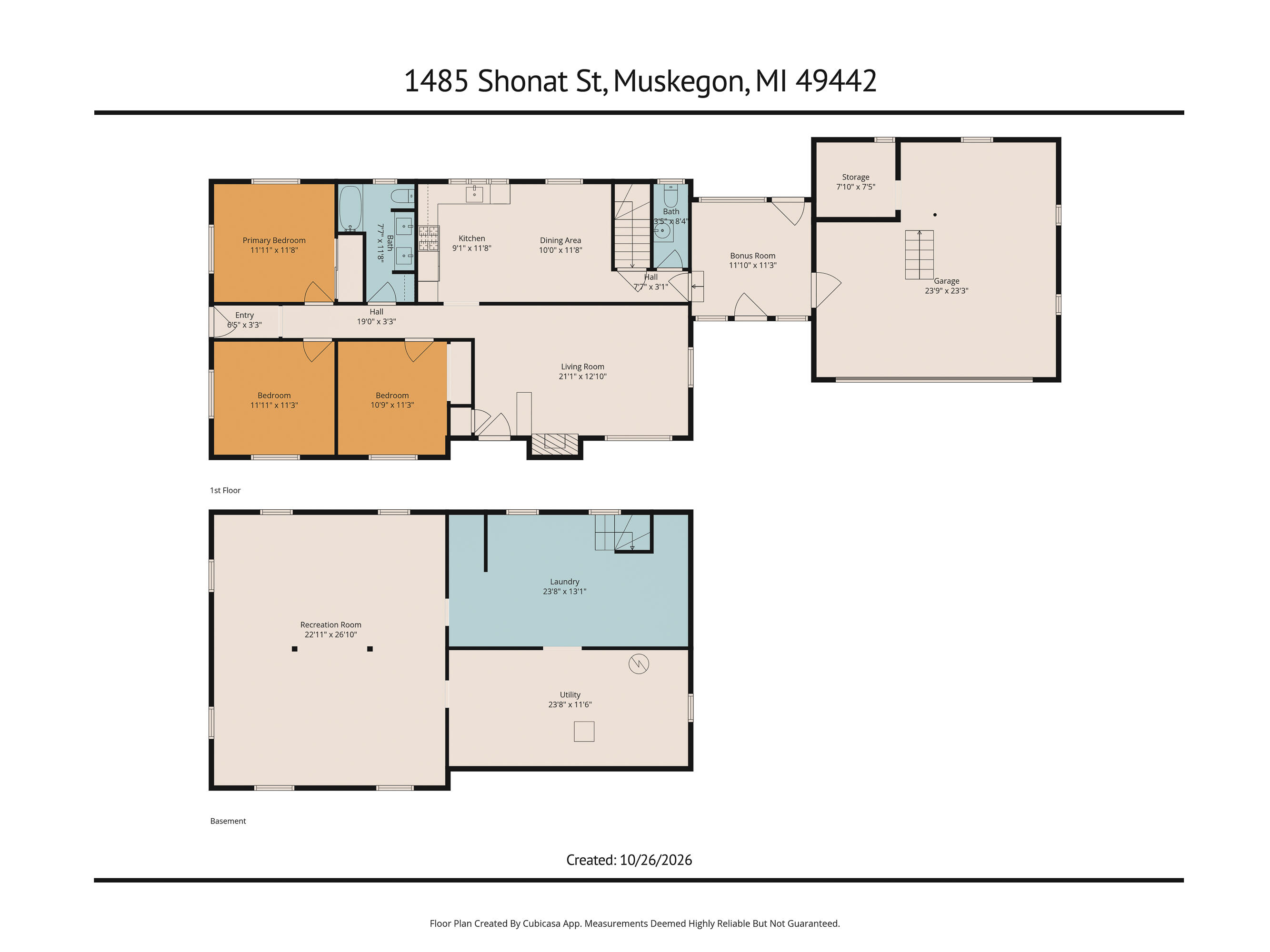 1485 Shonat Street Muskegon MI 49442