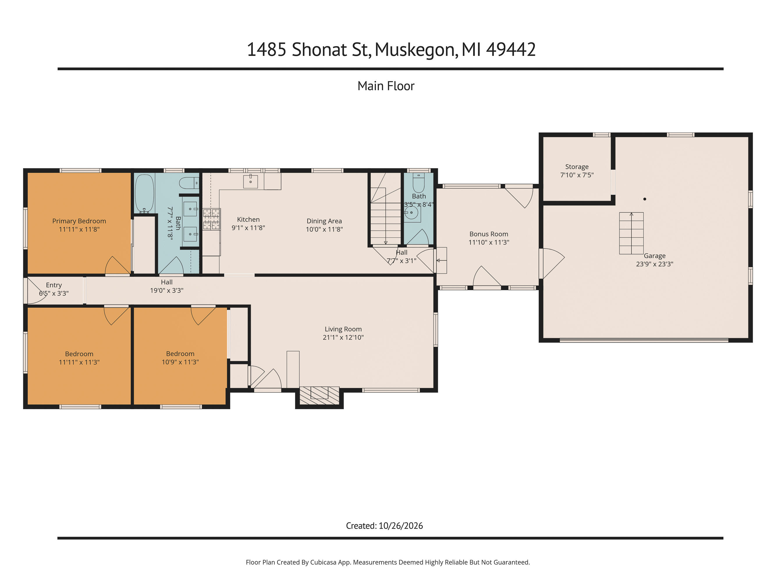 1485 Shonat Street Muskegon MI 49442