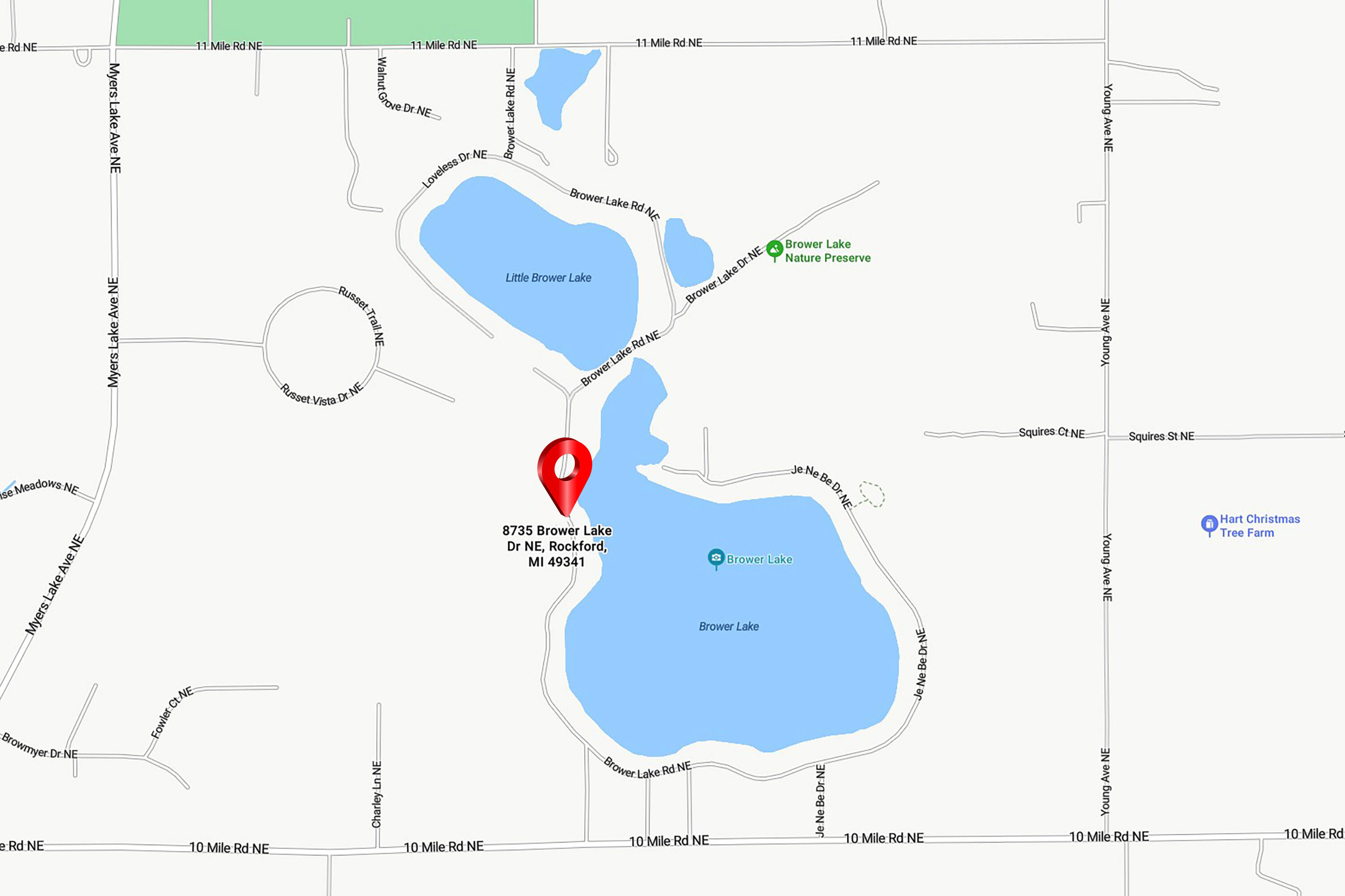 8735 Brower Lake Drive NE Rockford MI 49341
