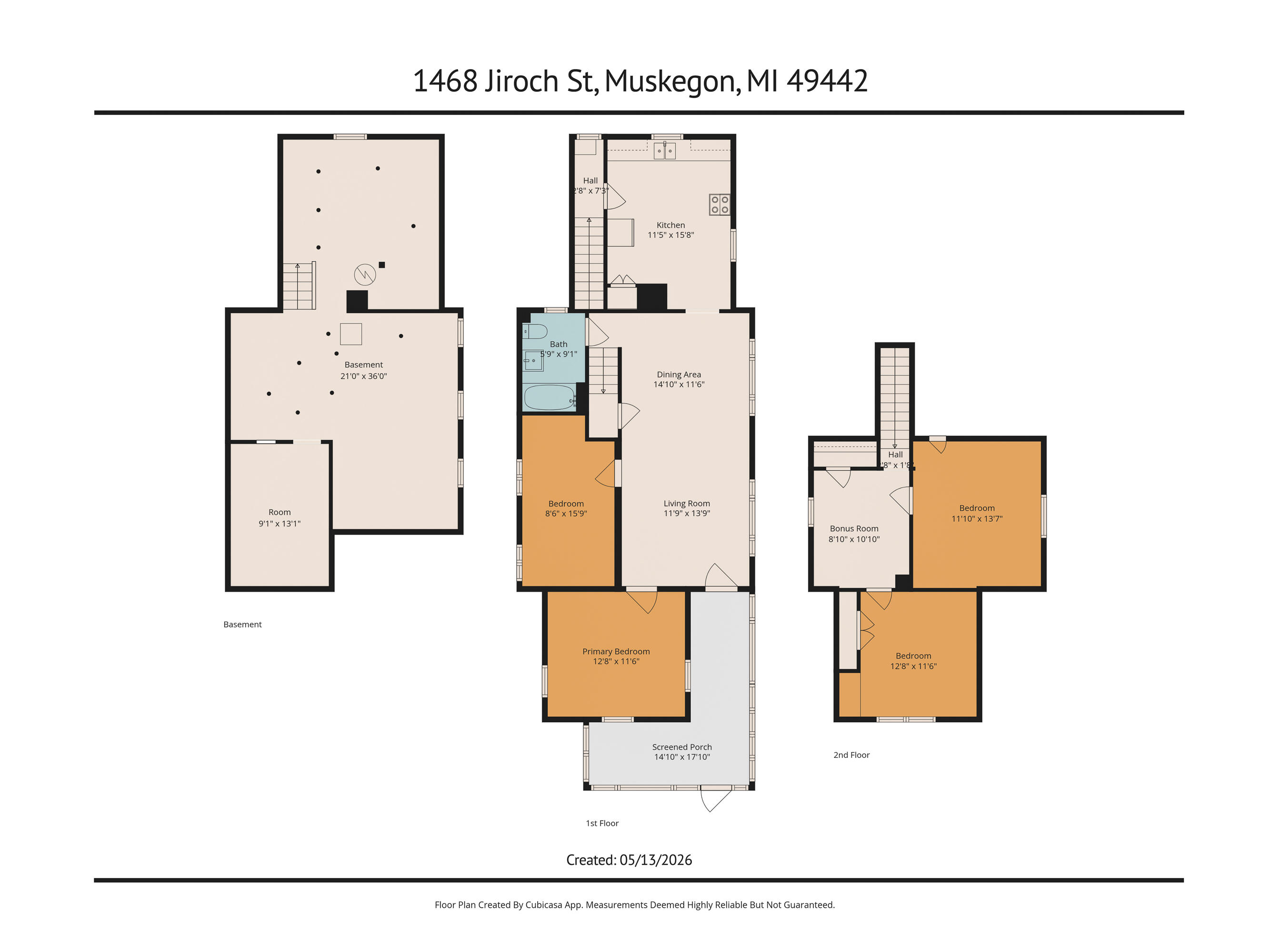 1468 Jiroch Street Muskegon MI 49442