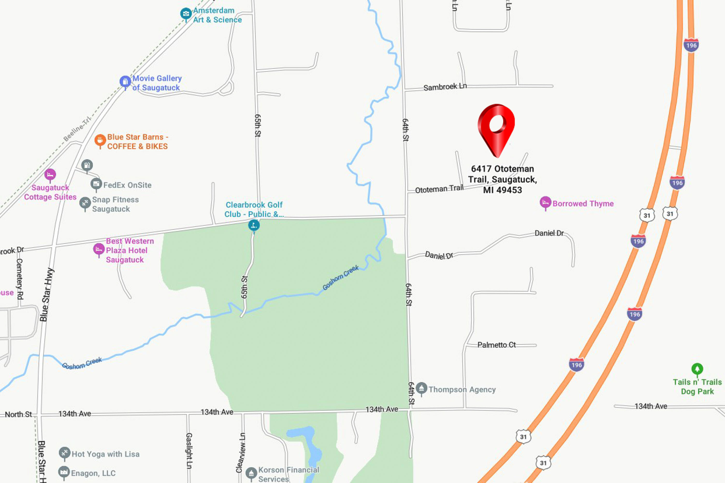 6417 Ototeman Trail Saugatuck MI 49453