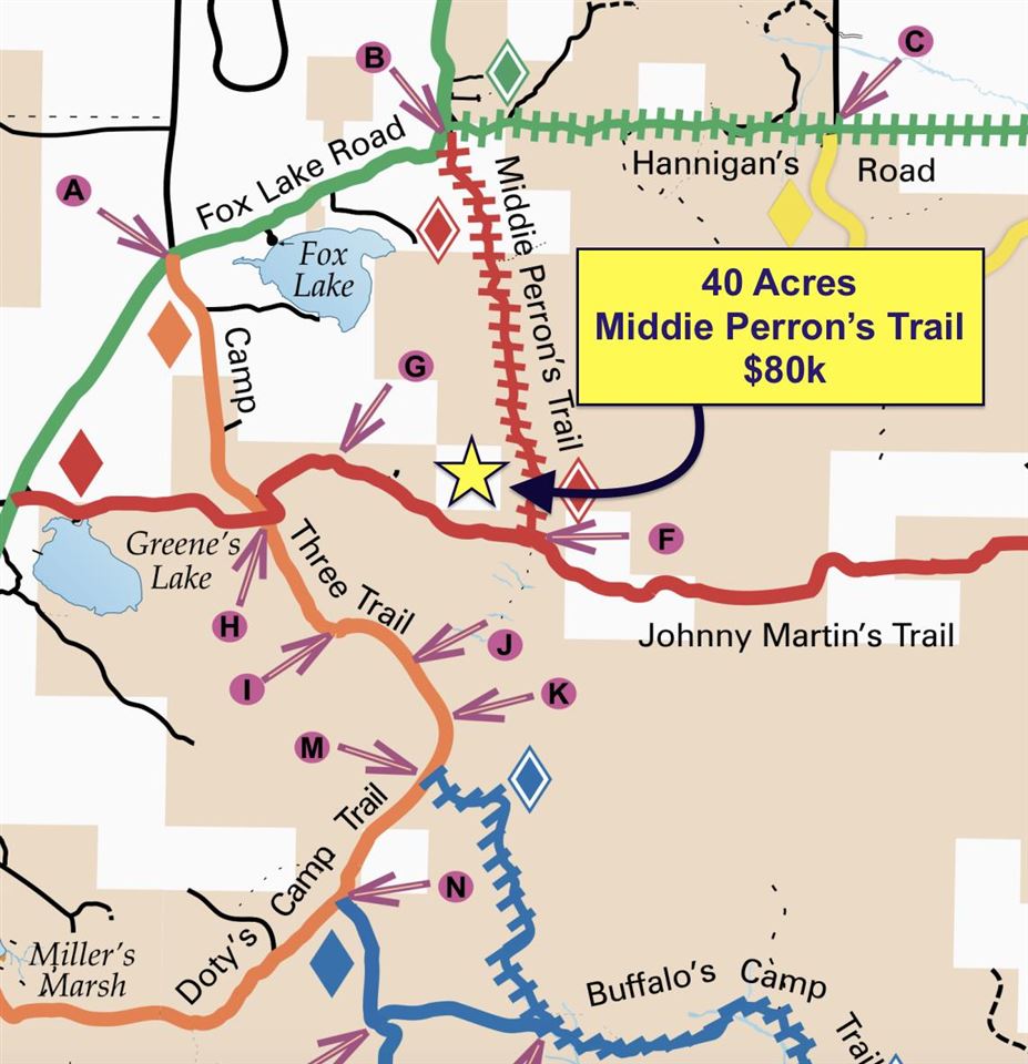 40 Acres Middie Perron's Trail Beaver Island MI 49782