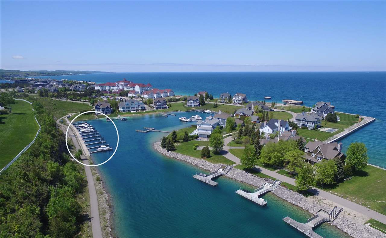 Village Harbor Docks Bay Harbor MI 49770
