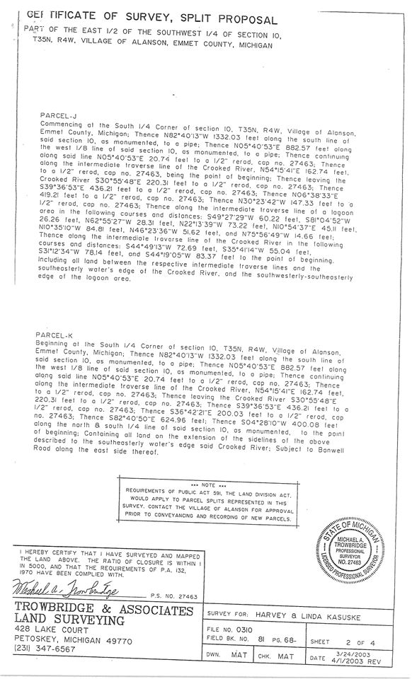 Tbd Banwell Road Alanson MI 49706