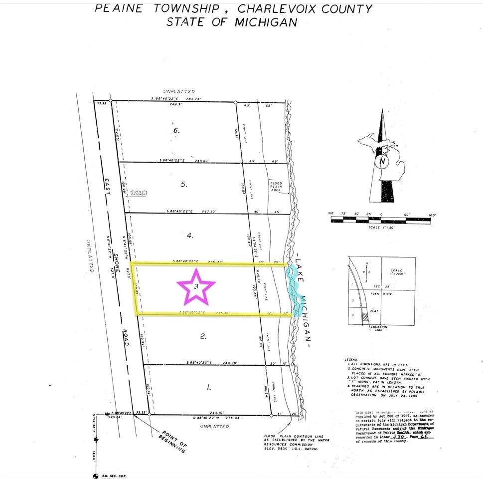 Tbd East Side Drive, Lot 3 Beaver Island MI 49782
