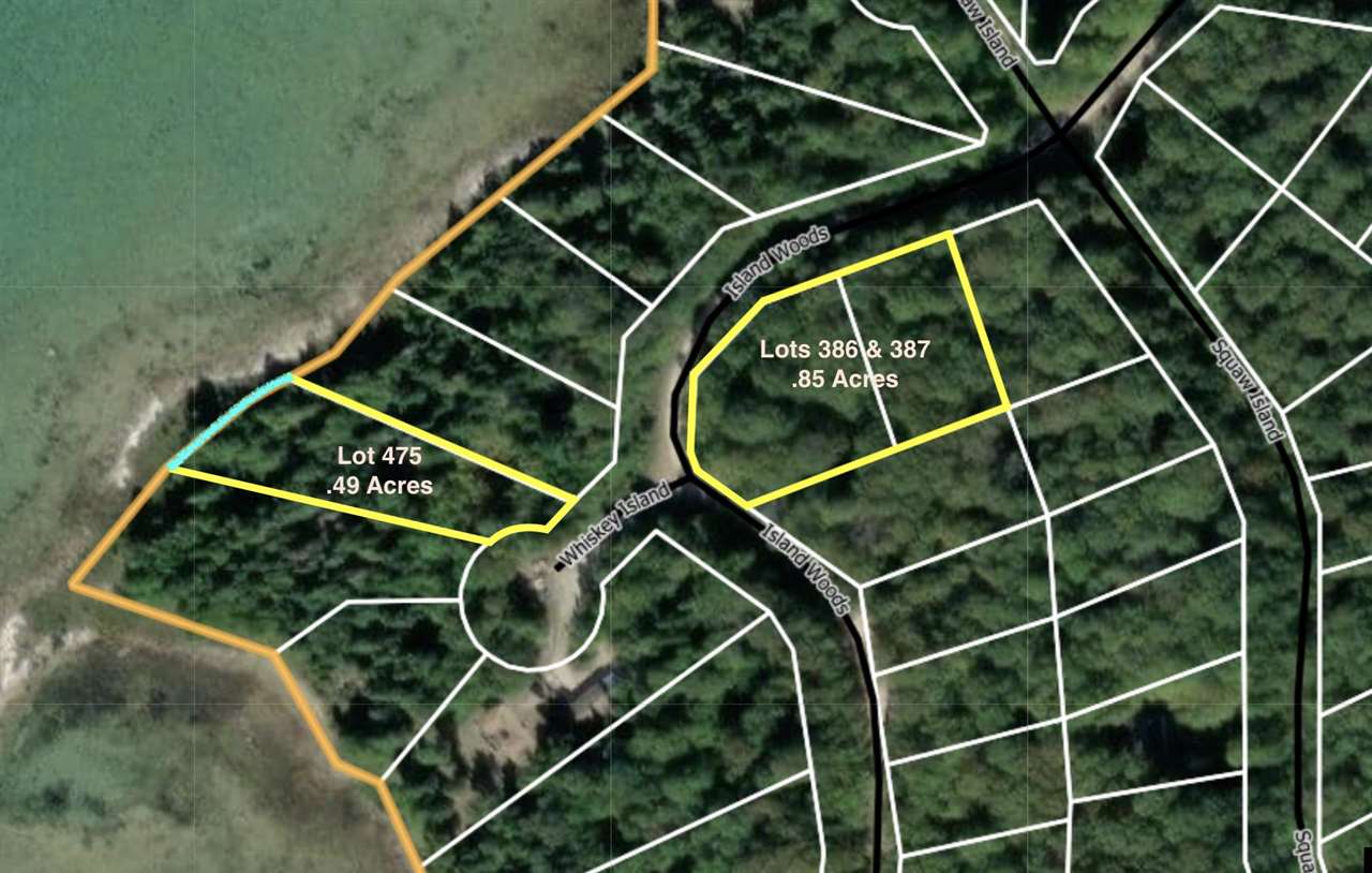 Lot 475,386,387 Island Woods Road N Beaver Island MI 49782