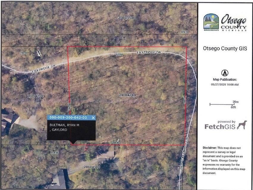 Tbd Eastridge Drive Gaylord MI 49735