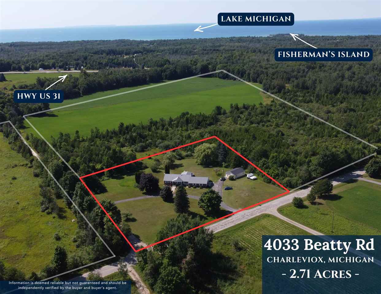 4033 Beatty Road Charlevoix MI 49720