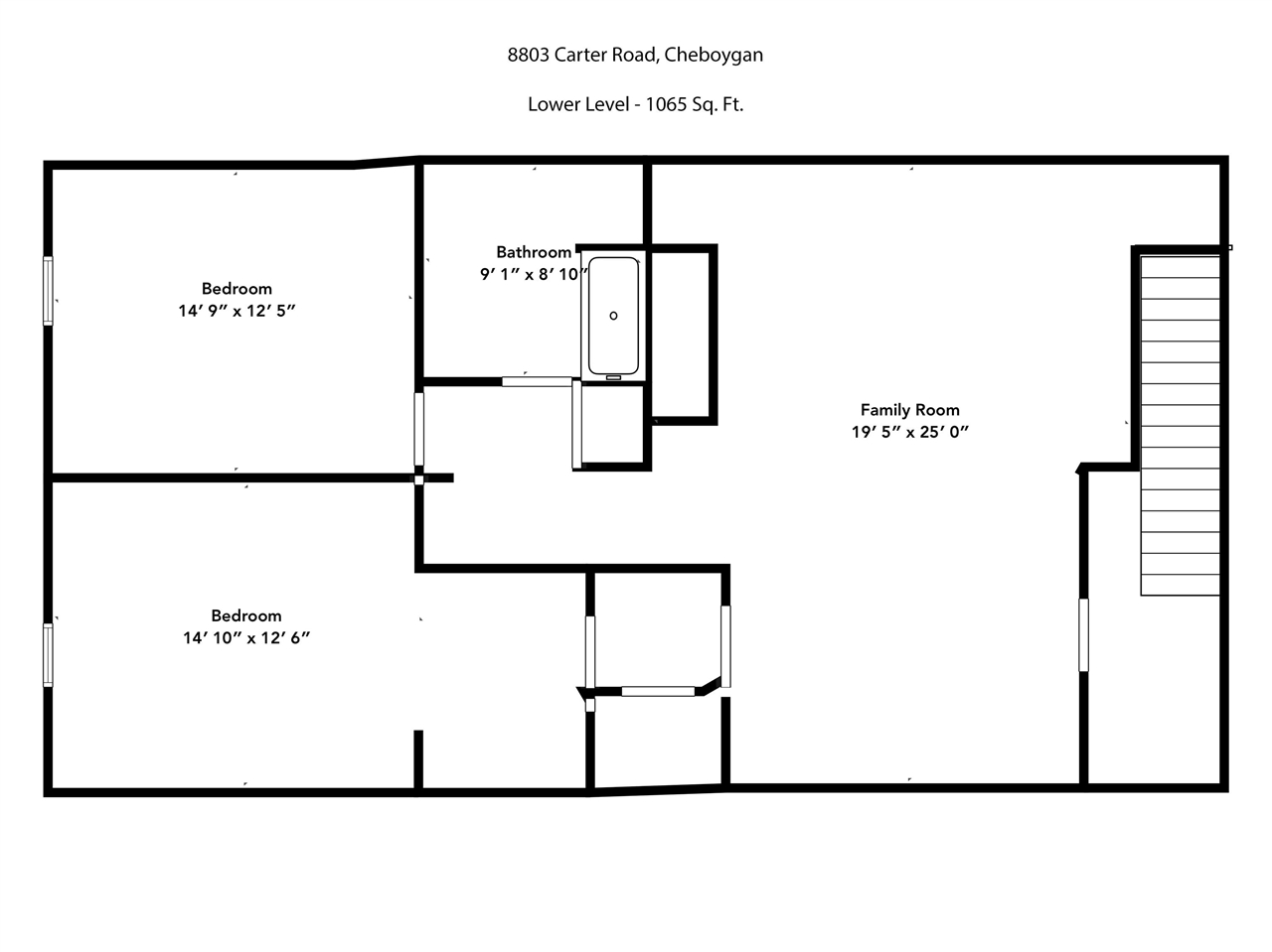 8803 Carter Road Cheboygan MI 49721