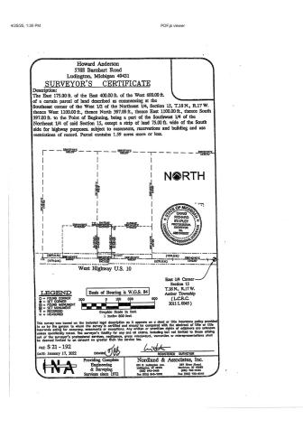 1892 W Us-10 Amber Township MI 49454