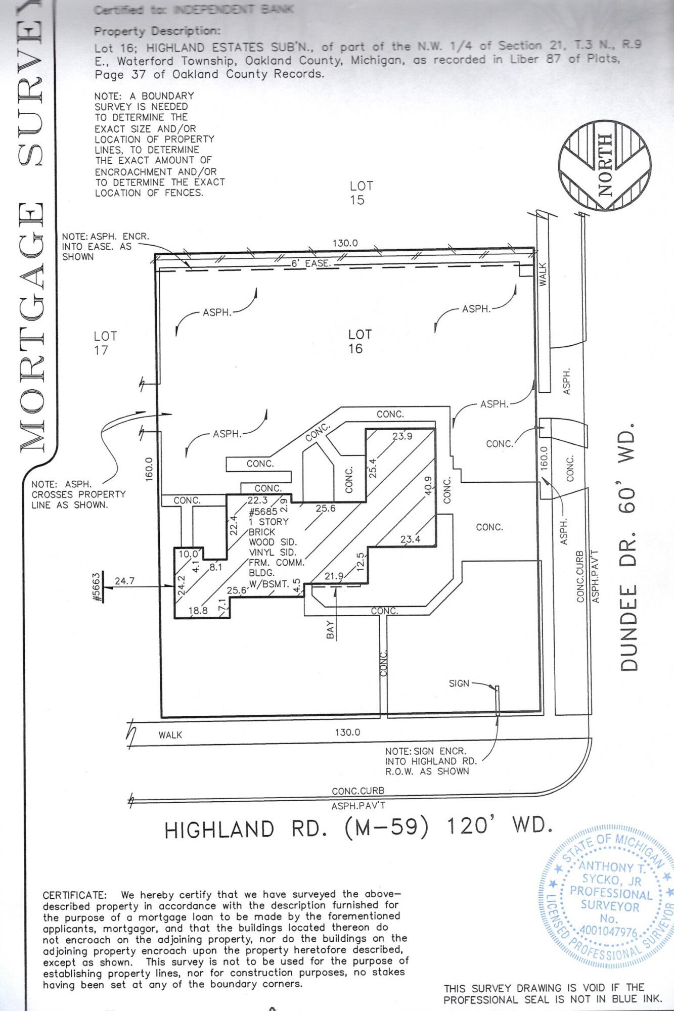 5685 Highland Road Waterford Charter Township MI 48327