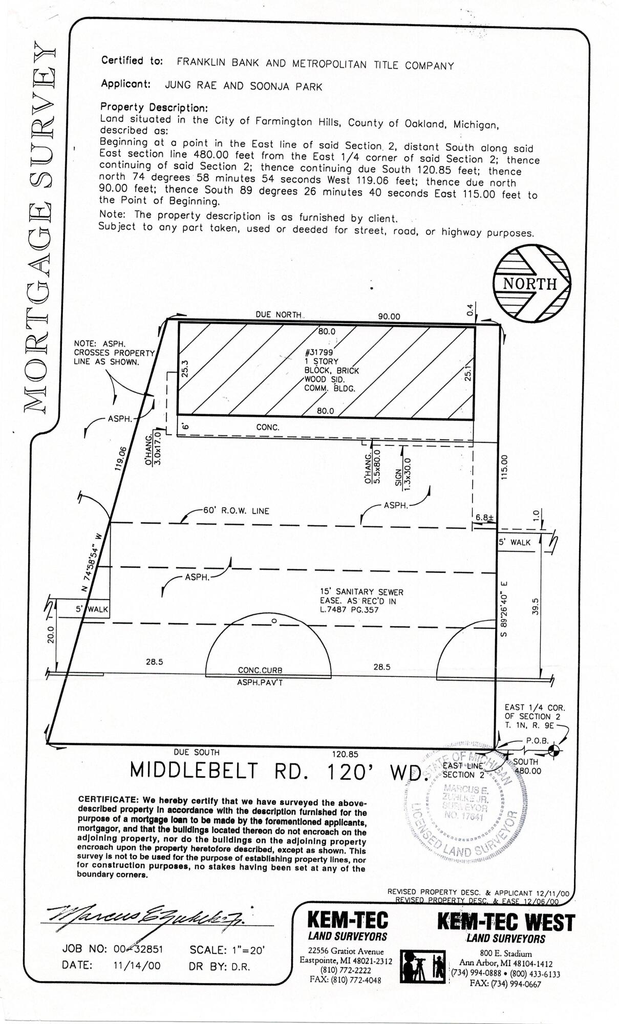 31799 Middlebelt Road Farmington Hills City MI 48334