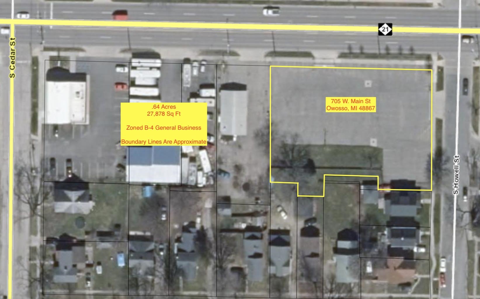 705 W Main Street Owosso City MI 48867