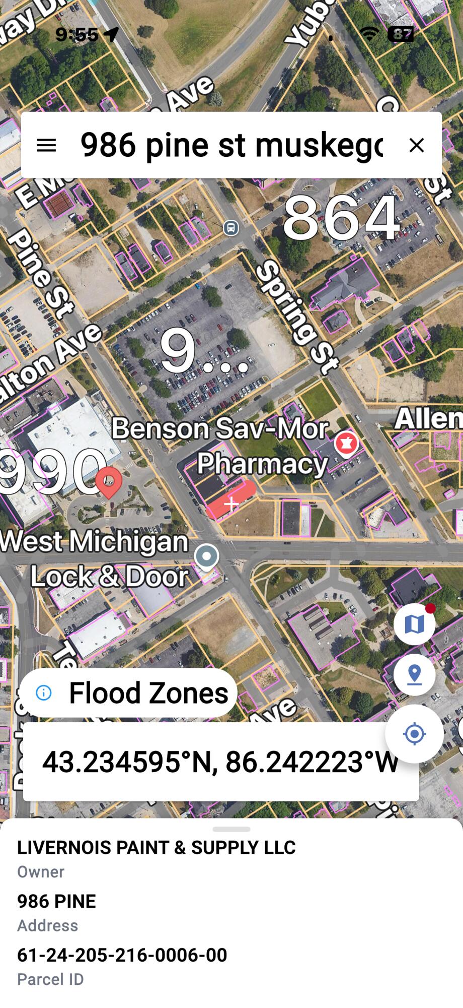 986 Pine Street Muskegon City MI 49442