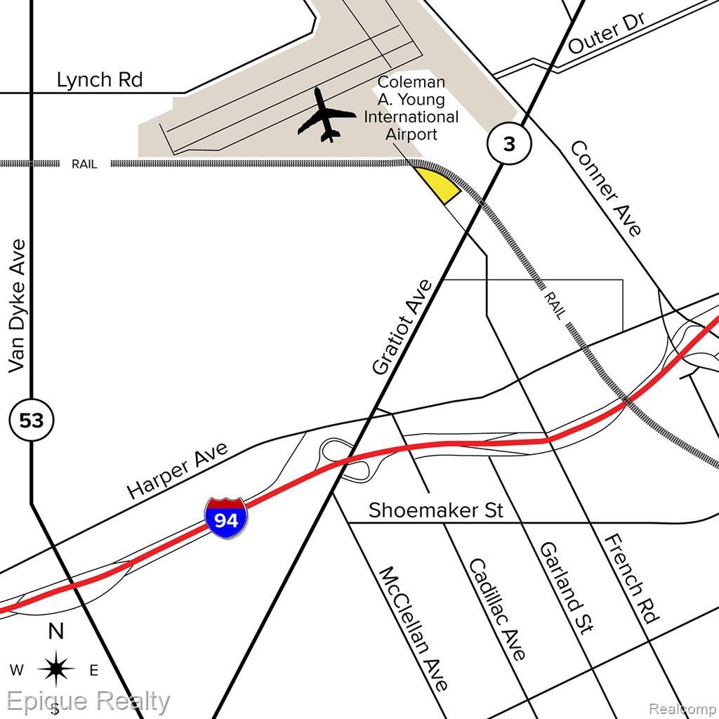 10000 French Road Detroit City MI 48213