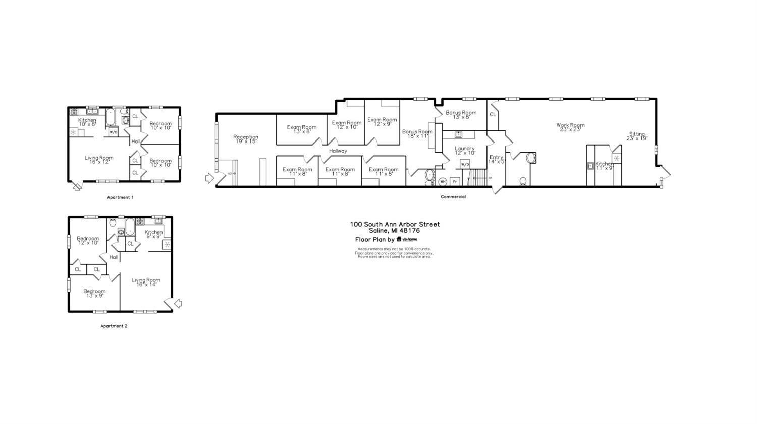 100 S Ann Arbor Street Saline City MI 48176