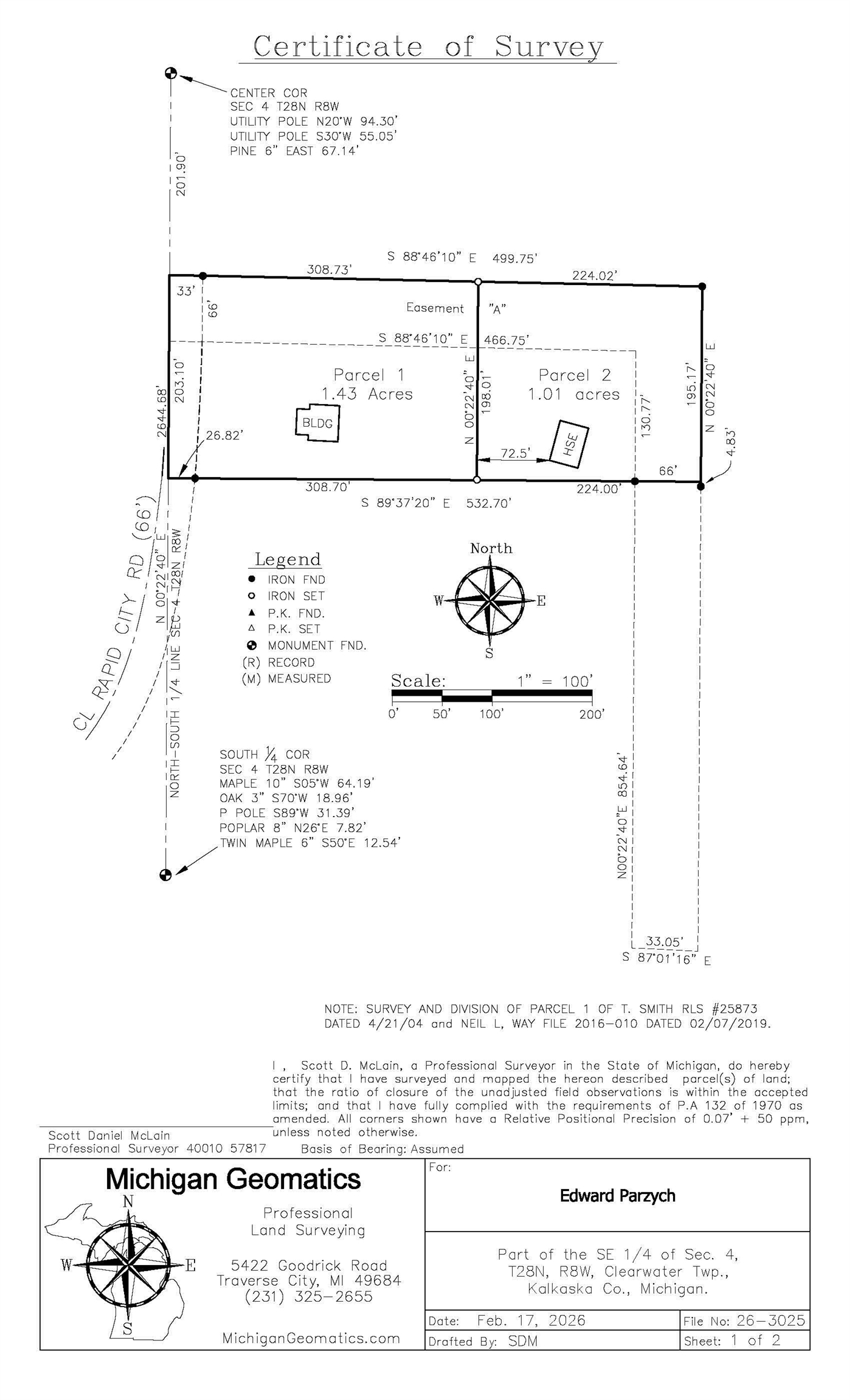 9490 Rapid City Road NW Clearwater Township MI 49676